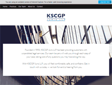 Tablet Screenshot of kscgp.com